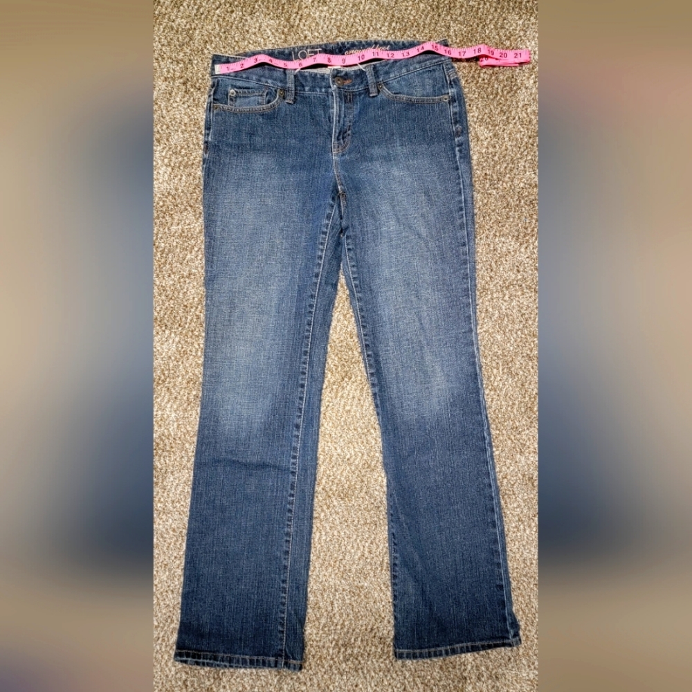 Loft Original Boot Cut Blue Jeans Size 6